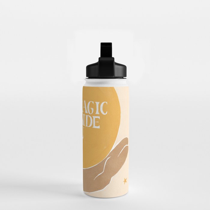 The Magic Is Inside You Water Bottle Gallery Image 2