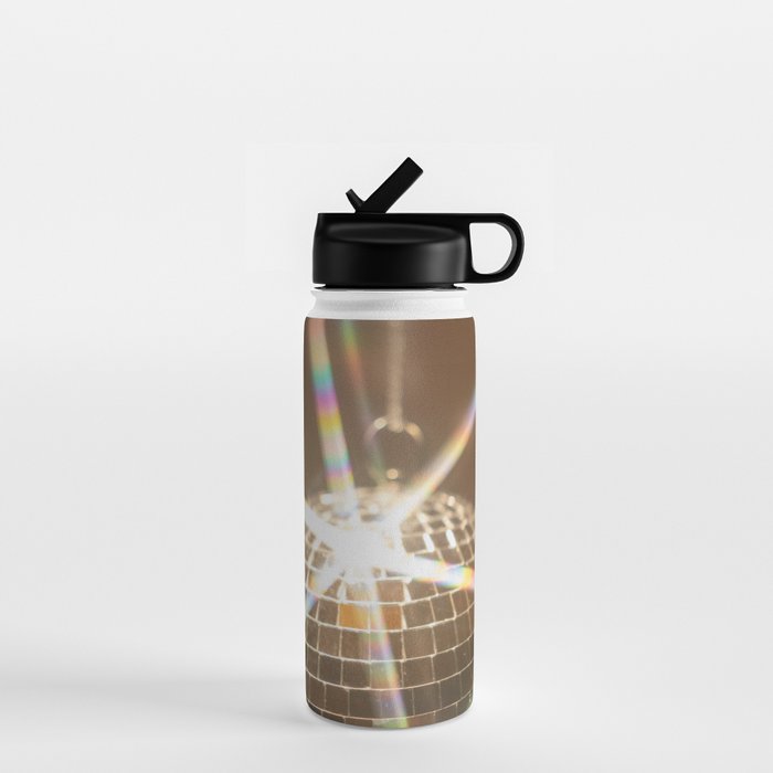 Festive Disco Ball Sparkling Holiday Party Room Decor Photography Water Bottle Gallery Image 1