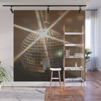 Festive Disco Ball Sparkling Holiday Party Room Decor Photography Wall Mural Gallery Image 1