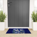 Flower Garden Owls Welcome Mat Gallery Image 3