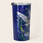 Flower Garden Owls Travel Mug Gallery Image 3