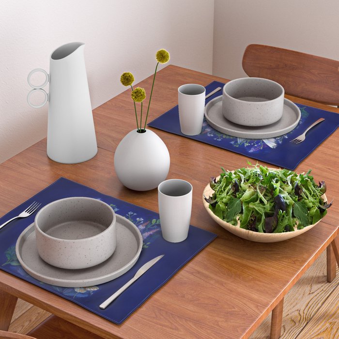 Flower Garden Owls Placemat Gallery Image 2