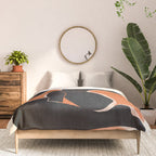 Abstract Art Female Figure 26 Comforter Gallery Image 3