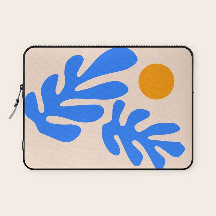 Henri Matisse - Leaves - Blue Laptop Sleeve Gallery Image 1