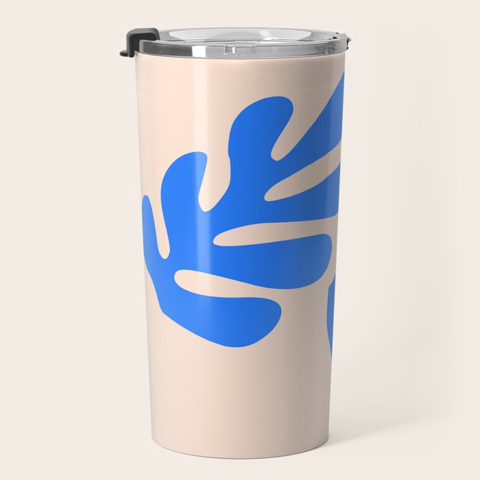 Henri Matisse - Leaves - Blue Travel Mug Gallery Image 3
