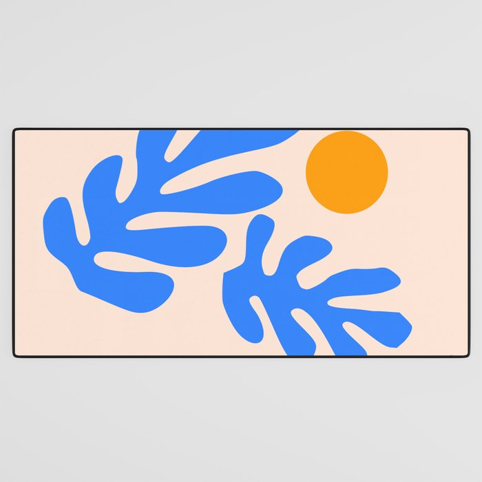 Henri Matisse - Leaves - Blue Desk Mat Gallery Image 3