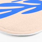 Henri Matisse - Leaves - Blue Bath Mat Gallery Image 3