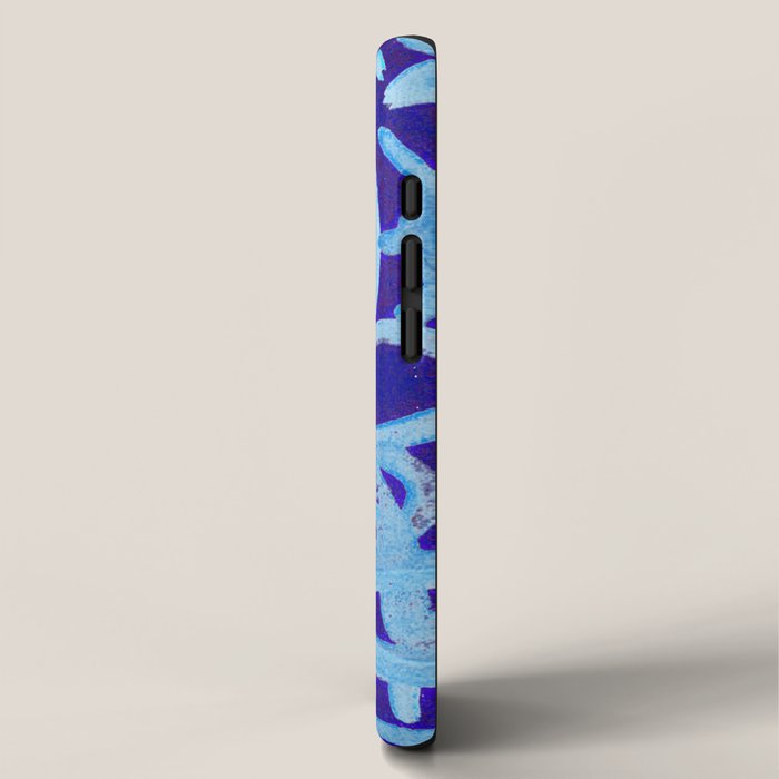 Blue Egyptian Series Patterned Pillow iPhone Case Gallery Image 2