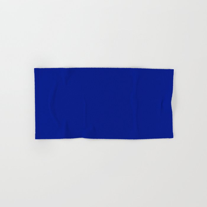 Solid Shades - Indigo Bath Towel Gallery Image 1