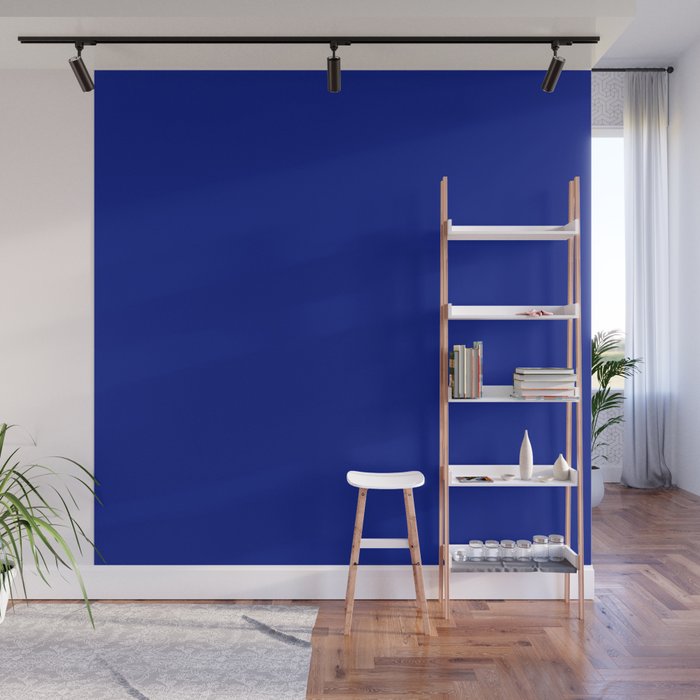 Solid Shades - Indigo Wall Mural Gallery Image 1