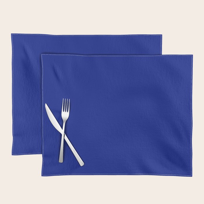 Solid Shades - Indigo Placemat Gallery Image 1