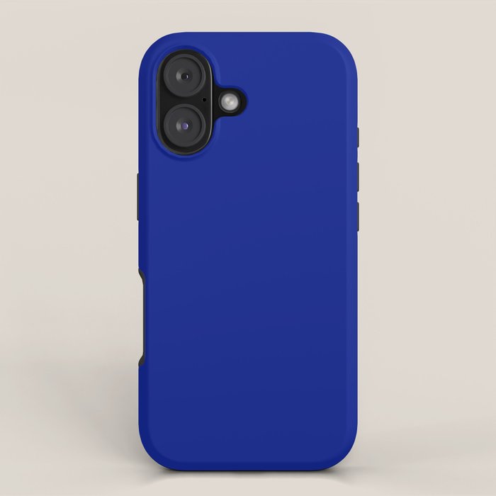 Solid Shades - Indigo iPhone Case Gallery Image 1