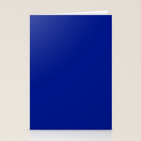 Solid Shades - Indigo Stationery Card Gallery Image 2