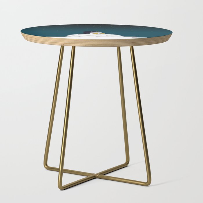 Star gazing - Penguin's dream of flying Side Table Gallery Image 1