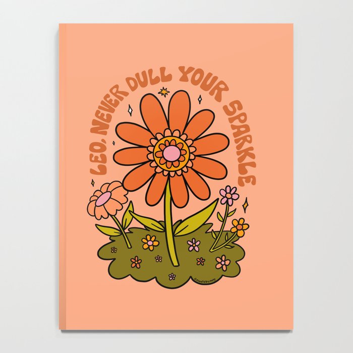 Leo Flower Notebook Gallery Image 4