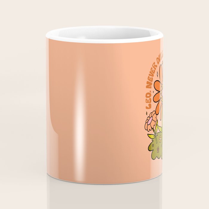 Leo Flower Coffee Mug Gallery Image 4