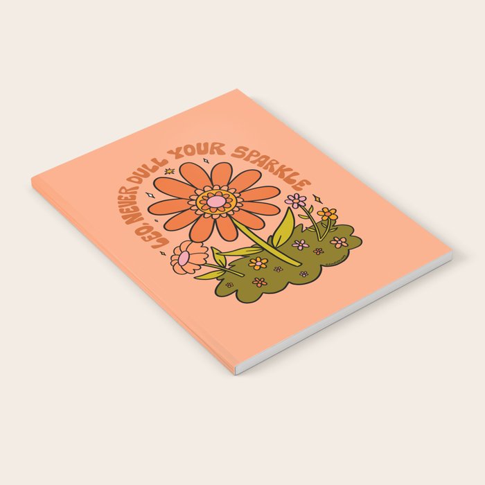 Leo Flower Notebook Gallery Image 2
