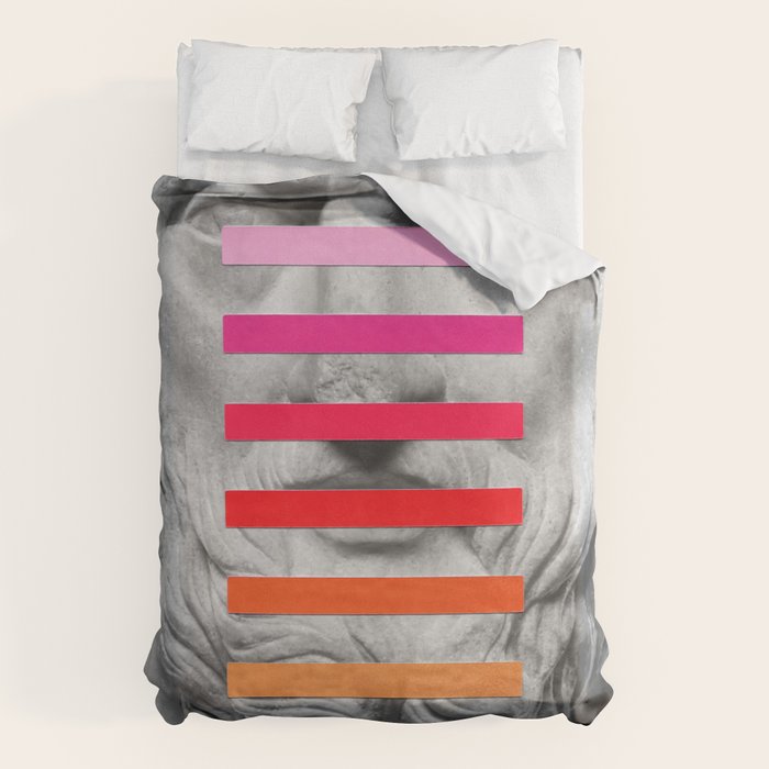 Sculpture With A Spectrum 2 Duvet Cover Gallery Image 6