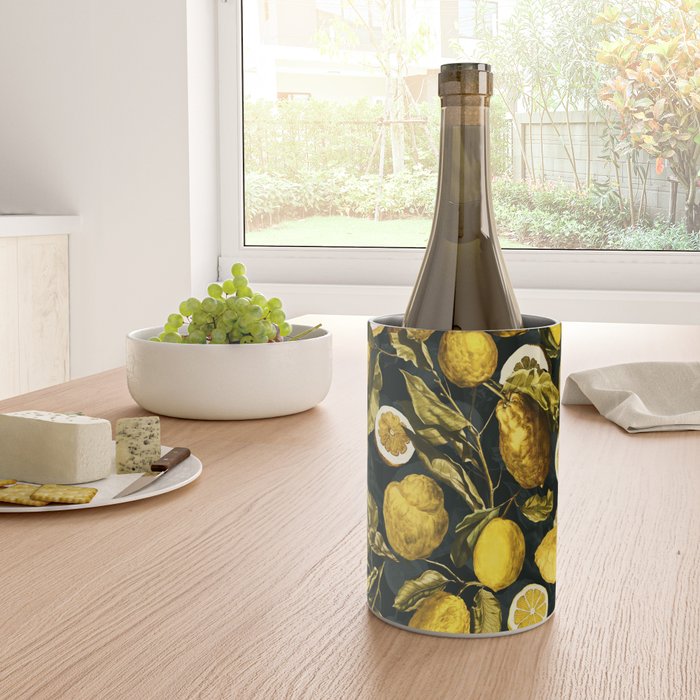 Lemon and Leaf Pattern V Wine Chiller Gallery Image 4