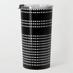 Spotted, African Pattern in Black and White Travel Mug Gallery Image 3
