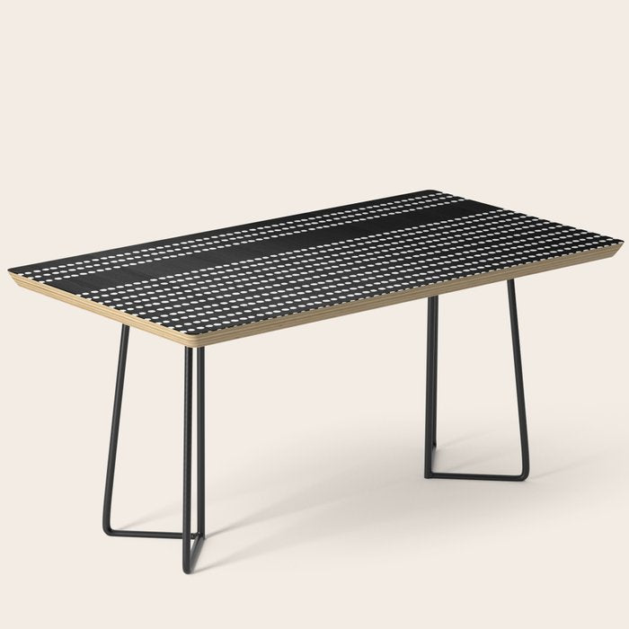 Spotted, African Pattern in Black and White Coffee Table Gallery Image 1