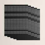 Spotted, African Pattern in Black and White Wrapping Paper Gallery Image 3