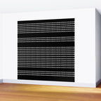 Spotted, African Pattern in Black and White Wall Mural Gallery Image 2