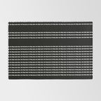 Spotted, African Pattern in Black and White Rug Gallery Image 2