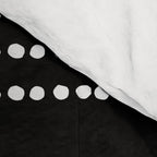 Spotted, African Pattern in Black and White Comforter Gallery Image 4