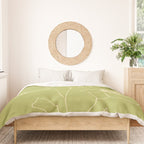 Line Drawing Flowers 2 Duvet Cover Gallery Image 3