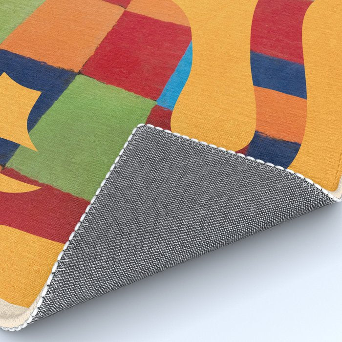 Squares Cat Rug Gallery Image 4
