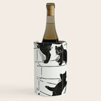 Cat With Kitten On Stairs Wine Chiller Gallery Image 1