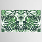 Tropical Leaves 4 Tablecloth Gallery Image 2