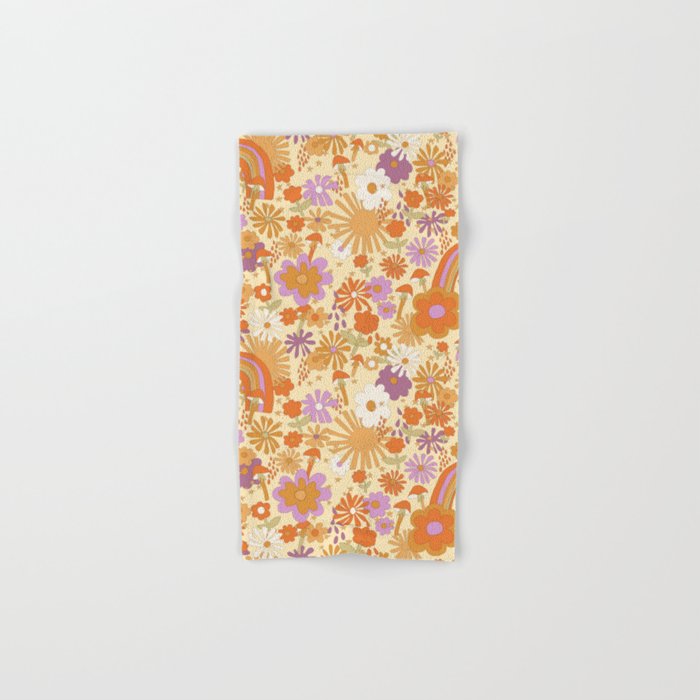 Rainbows, Sunshine and Stars Hand & Bath Towel Gallery Image 1
