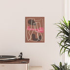 Organic Minimalist Layers 3 Poster Gallery Image 2