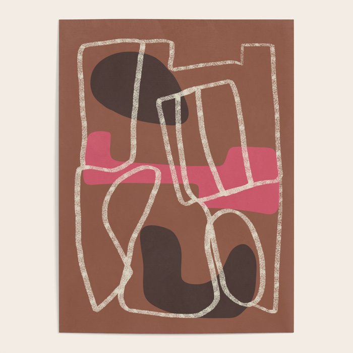 Organic Minimalist Layers 3 Poster Gallery Image 4