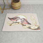Owl finch Rug Gallery Image 1