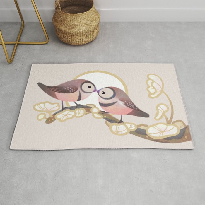 Owl finch Rug Gallery Image 1