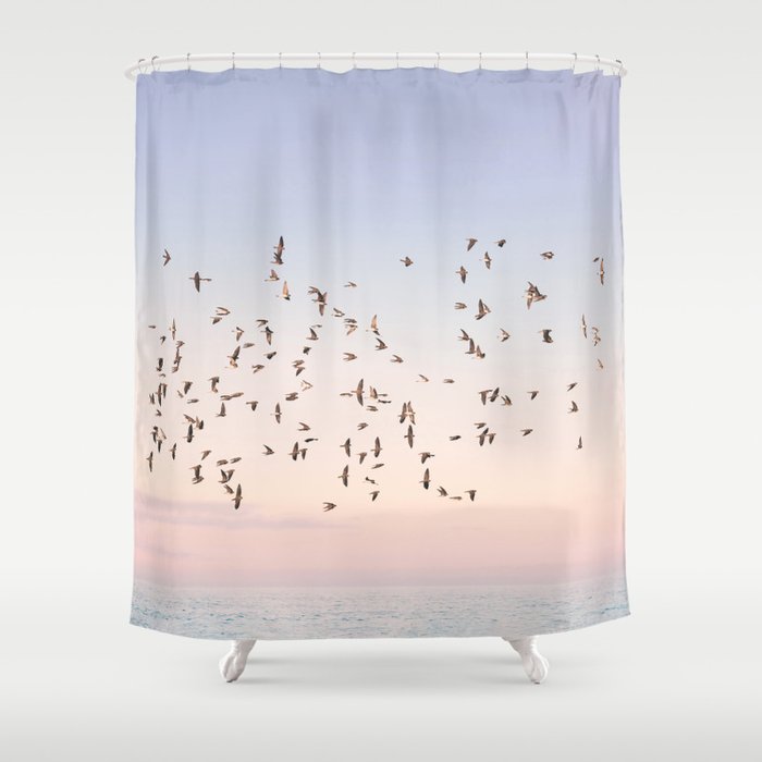 Before the Sun Sets Shower Curtain Gallery Image 1