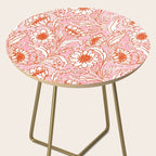 Sunflowers - pink and orange  Side Table Gallery Image 2