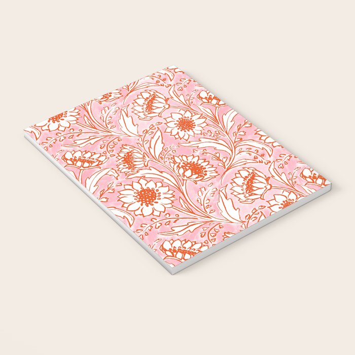 Sunflowers - pink and orange  Notebook Gallery Image 3