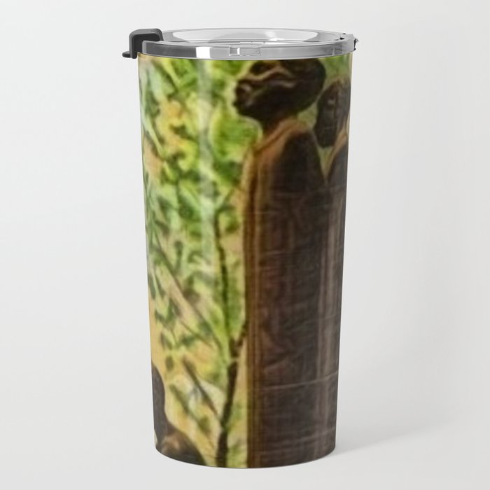 African American Masterpiece 'Lift Up Every Voice & Sing' based on the sculpture by Augusta Savage Travel Mug Gallery Image 3