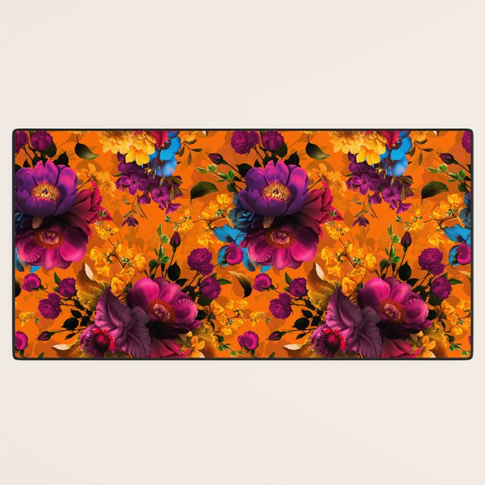 Vintage & Shabby Chic - Midnight Tropical Garden Desk Mat Gallery Image 3