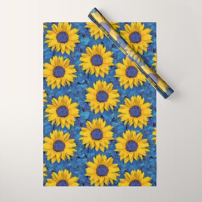 Sunflower Wrapping Paper Gallery Image 1