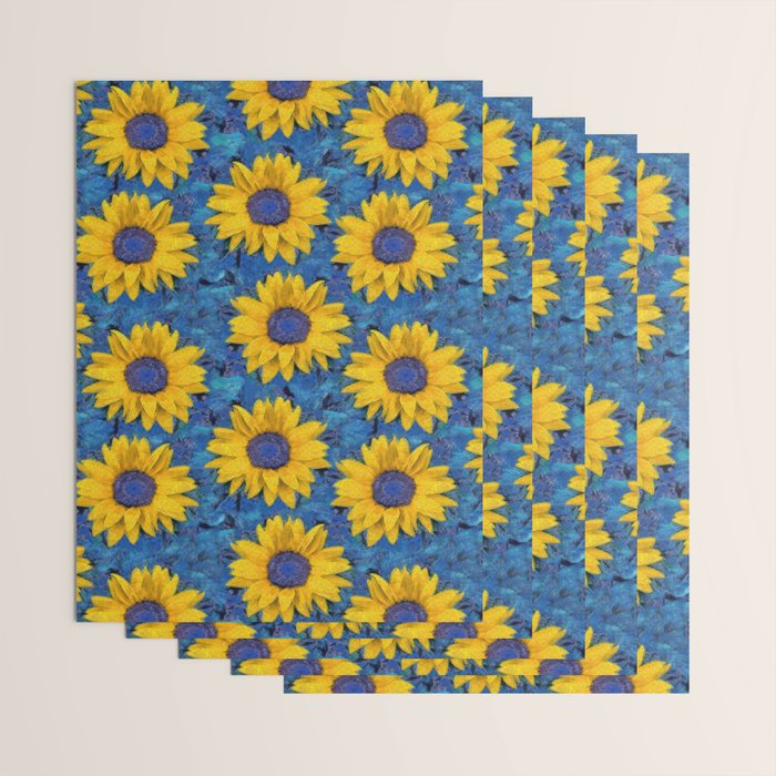 Sunflower Wrapping Paper Gallery Image 3