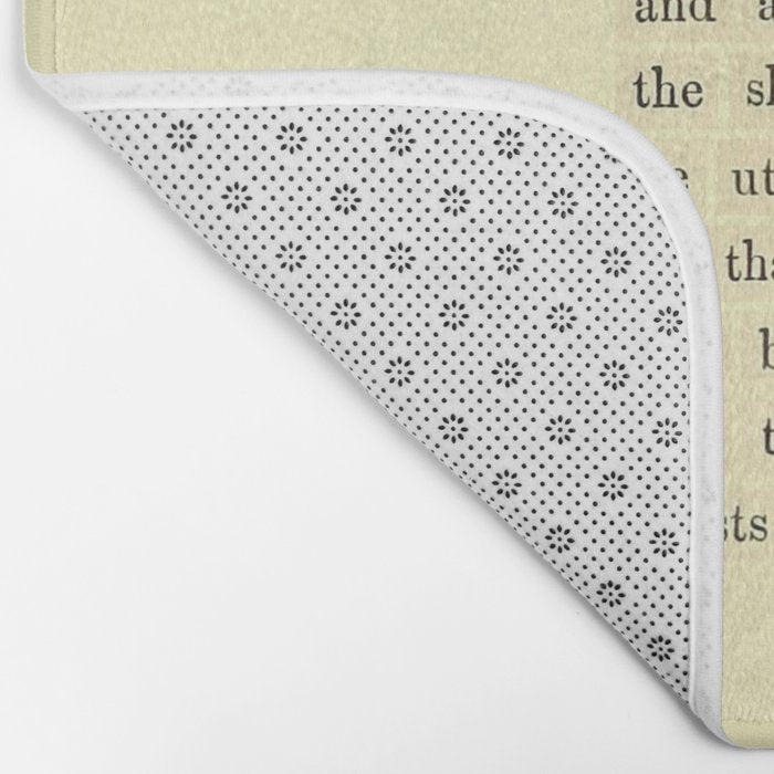 Bird Divinations: Linnet (about: almanacofbirds.org) Bath Mat Gallery Image 2