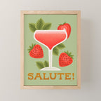 Rossini - Amalfi Coast Cocktails Mini Art Print Gallery Image 1