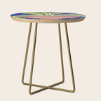 Contemporary Flower Design Side Table Gallery Image 1