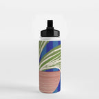 Contemporary Flower Design Water Bottle Gallery Image 2