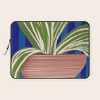 Contemporary Flower Design Laptop Sleeve Gallery Image 1